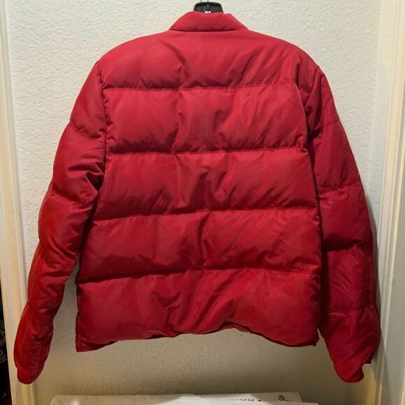 J Crew Puffer size L winter jacket Red - Picture 5 of 11
